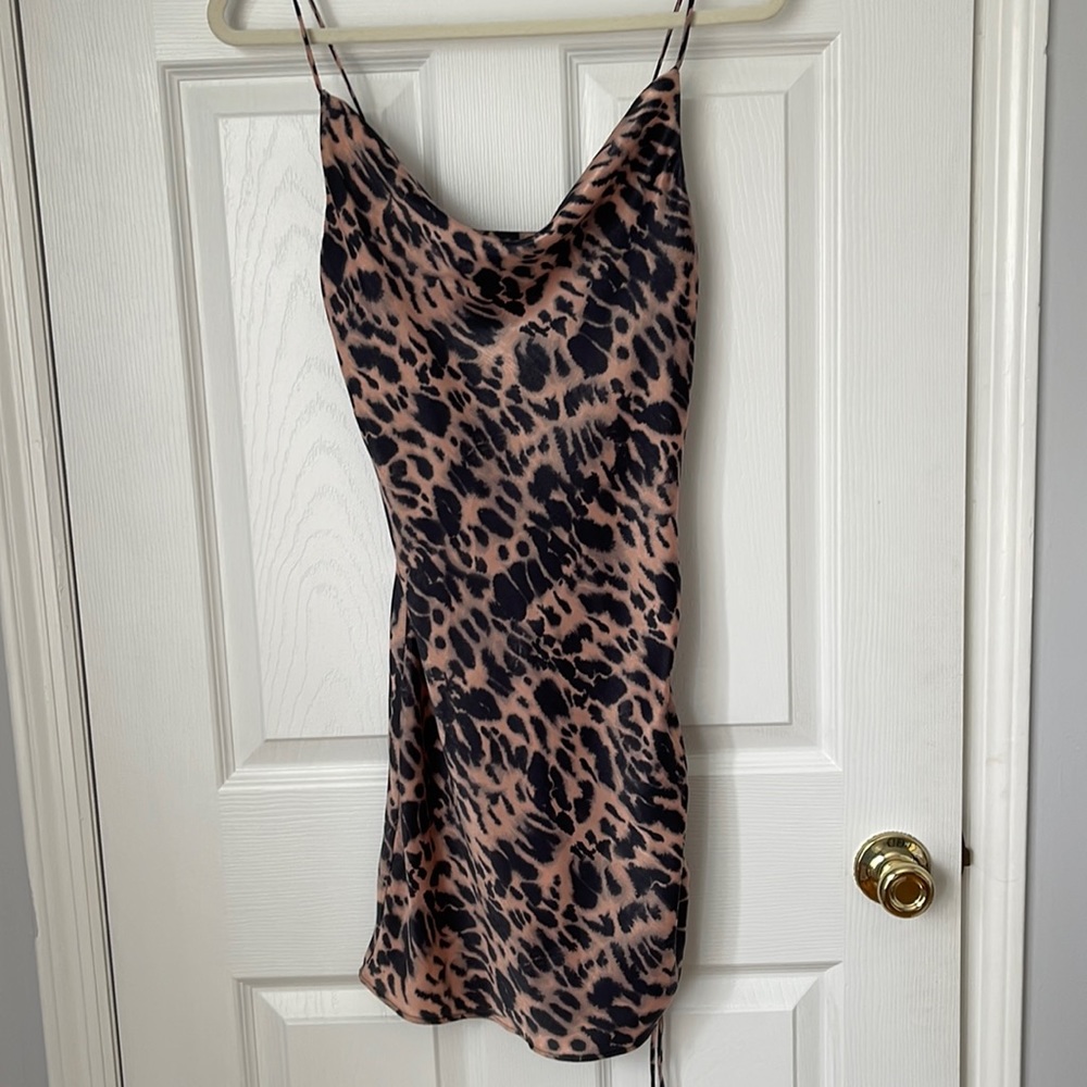 Top Shop Cowl Neck Dress